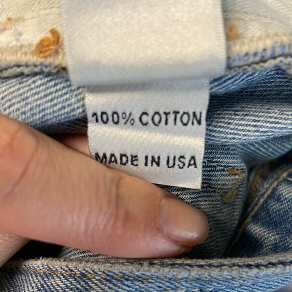 Lovers + Friends Diego High Rise Jeans Size 31 Light Wash Denim Skinny Cropped - Picture 9 of 12